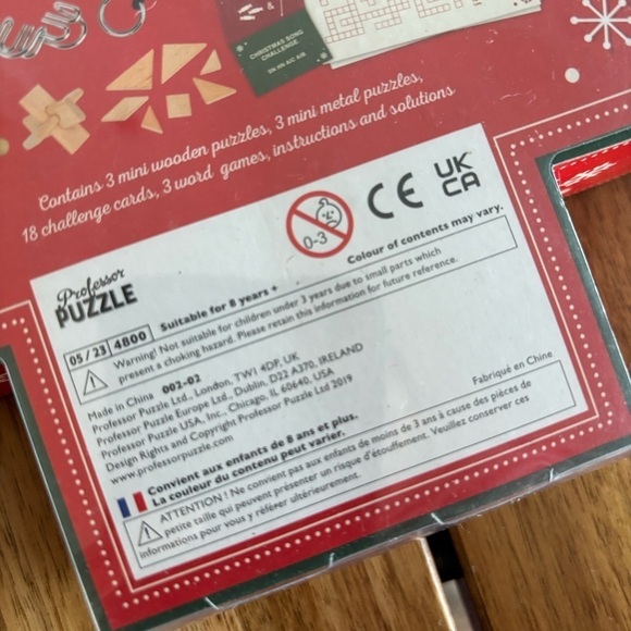 12 Days of Christmas 12 Festive Brain teasers Puzzle Game. NEW. SEALED - Picture 9 of 15